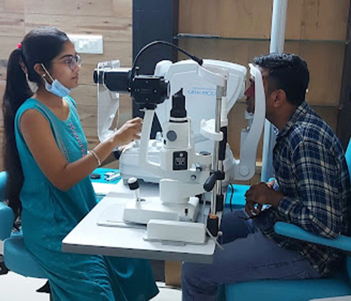 Slit Lamp Eye Checkup